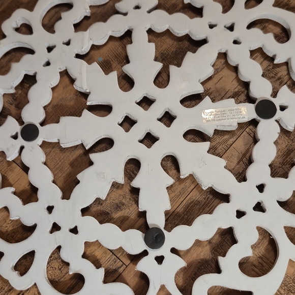 Wooden wall art by magnolia home target 2019 shabby chic 15' Round Home Decor - Picture 8 of 12